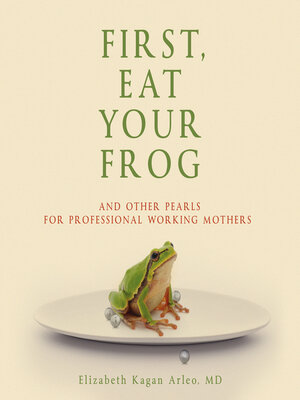 cover image of First, Eat Your Frog